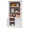 Martin Furniture Durham 3 Shelf Bookcase in Weathered White IMDU4278D - alternate 3